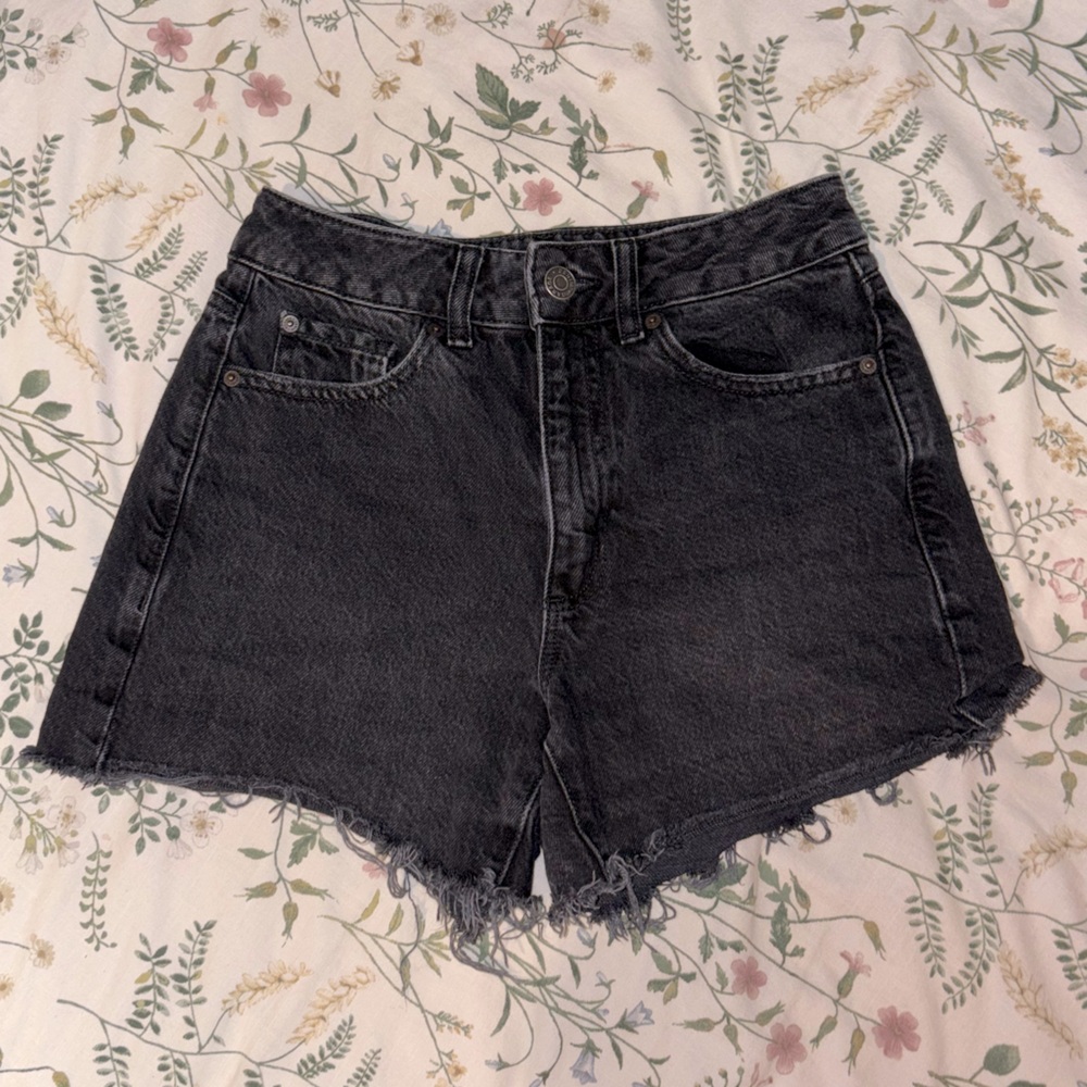 Garage Black Denim Women's Shorts